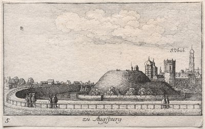 Néhány érdekes hely...: 5. tábla, Augsburg alkotó: Karl Ludwig Bernhard Buchhorn