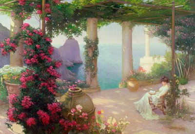 A terasz, Capri alkotó: Karl Maria Schuster