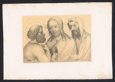 Roeping van Petrus és Andreas Egy 15. századi holland mester tervei és tanulmányai. Század. A Berlini Királyi Könyvtárban őrzött eredetiek alapján (sorozat címe) alkotó: Karl Palzow