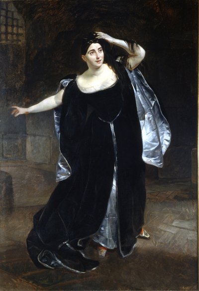 Giuditta Pasta (1797-1865) és "Anne Boleyn" (Anne de Boleyn (Anna vagy Ann Bolin és Anne Bullen alkotó: Karl Pavlovich Bryullov