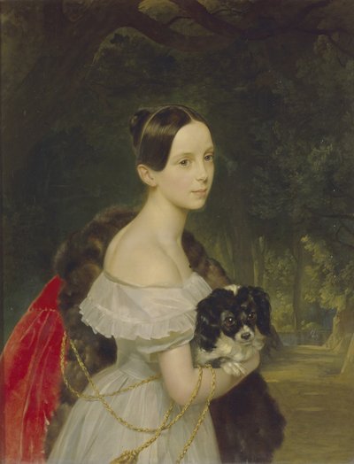 Ulyana M. Smirnova portréja, 1837-1840 alkotó: Karl Pavlovich Bryullov