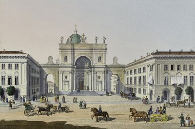 Szentpétervári Szent Katalin katolikus templom, 19. század első fele. alkotó: Karl Petrovich Beggrov