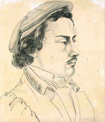 Egy diák portréja alkotó: Karl Philipp Fohr