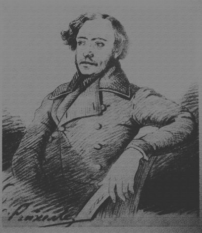 Nyikolaj Platonovics Ogarev 1813-1877, p. 1840 alkotó: Karl Reichel