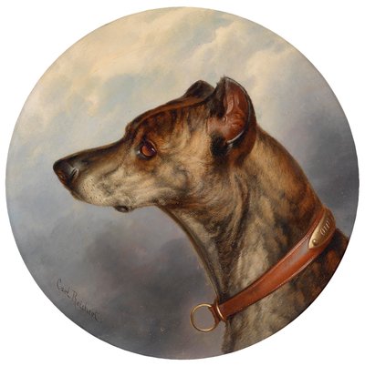 Kutya portré alkotó: Karl Reichert