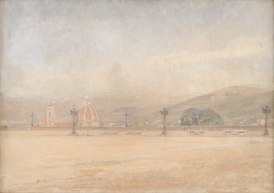 Piazzale Michelangelo Firenze közelében alkotó: Karl Schou