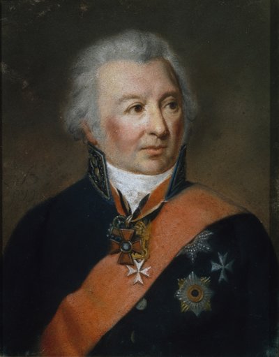 Alekszandr Alekszandrovics Szablukov portréja 1749-1828, 1819 alkotó: Karl Wilhelm Bardou
