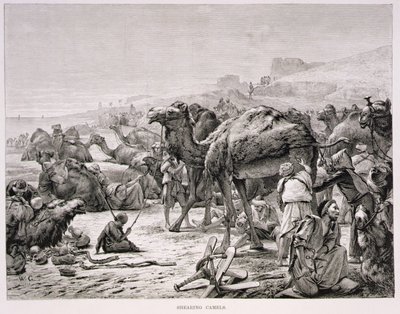 Nyíró tevék alkotó: Karl Wilhelm Gentz