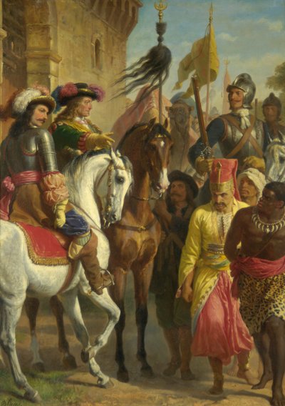 A levenci csata 1664 alkotó: Karl von Blaas