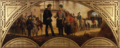 Az 1849-es novarai csata utáni epizód alkotó: Karl von Blaas