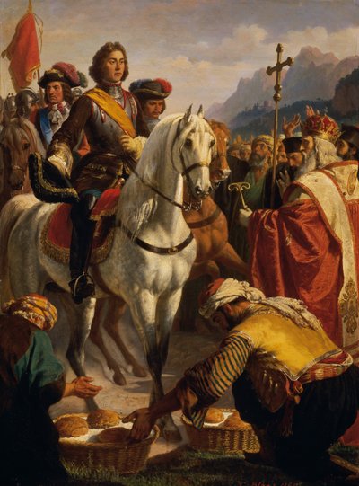 Jenő herceg menete Boszniába 1697-ben alkotó: Karl von Blaas