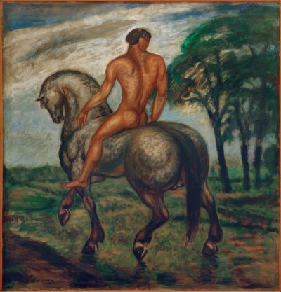 Morning Rider (Lone Rider) alkotó: Karoly Kernstok