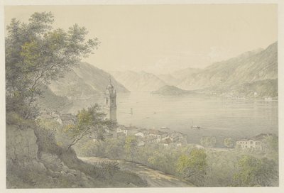 Bellagio, a Comói-tónál alkotó: Karoly Lajos Libay