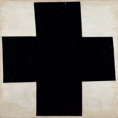 Fekete kereszt Croix noire, 1915. alkotó: Kazimir Severinovich Malevich