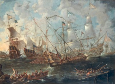 Tengeri csata a Földközi-tengeren alkotó: Kaspar van Eyck