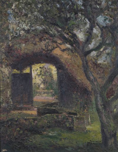 Nyitott kapu (olaj, vászon) alkotó: Kate Blackmore