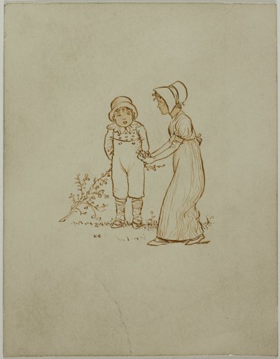 Kisfiú és Lány alkotó: Kate Greenaway