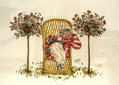 Alvás az Egy nap a gyermek életében című filmből alkotó: Kate Greenaway