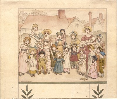 Utcai előadás alkotó: Kate Greenaway