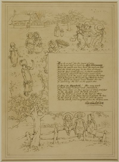 Tanulmány az otthoni szépségért alkotó: Kate Greenaway