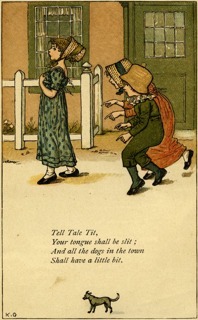 Tell Tale Tit óvoda alkotó: Kate Greenaway