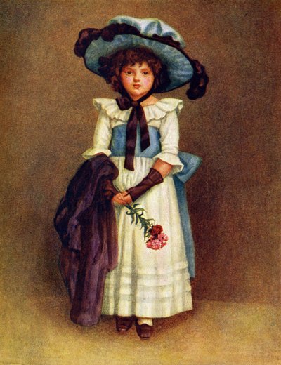 Kate Greenaway kis modellje. alkotó: Kate Greenaway