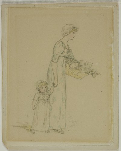 Nő gyermekkel alkotó: Kate Greenaway