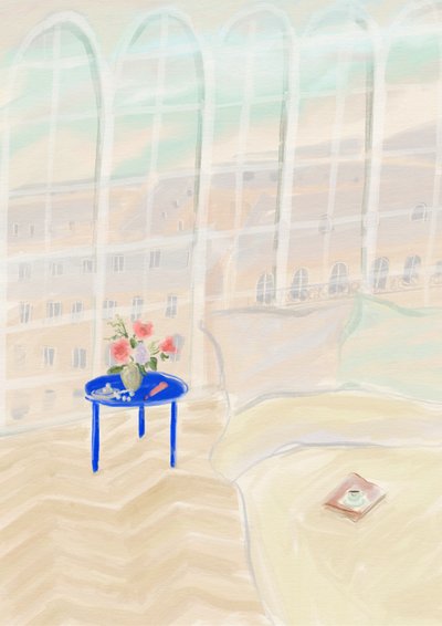 Párizsi loft alkotó: Katharina Puritscher