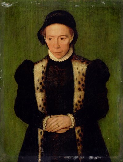 Női portré alkotó: Katharina van Hemessen