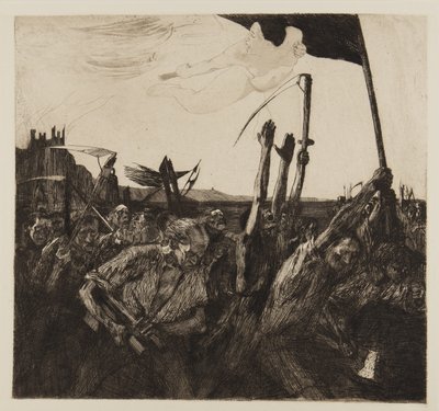 Felkelés, 1899 alkotó: Käthe Kollwitz