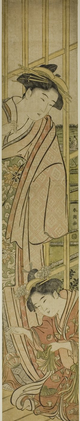 Temarit játszani alkotó: Katsukawa Shuncho