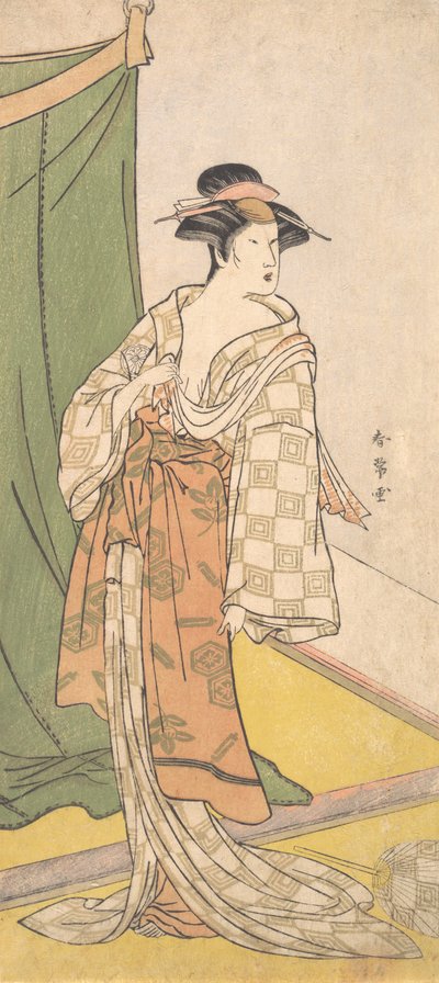Segawa Kiku nője jó, nem? 1785. alkotó: Katsukawa Shunjo