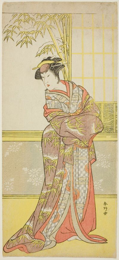 Sanogawa Ichimatsu III színész Lehetséges, mint Masago Gozen a "A kurtizán 