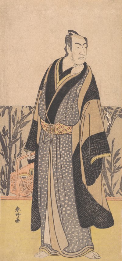 A színész, Matsumoto Koshiro I 1674-1730 azonosítatlan szerepben, 18. század vége. alkotó: Katsukawa Shunko