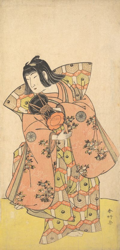 Tee c and r Nakamura és Mijuro As Beauty Maru tag Tee D Rama Iwayát hallgatom, aki szerepelt. 1773. alkotó: Katsukawa Shunko