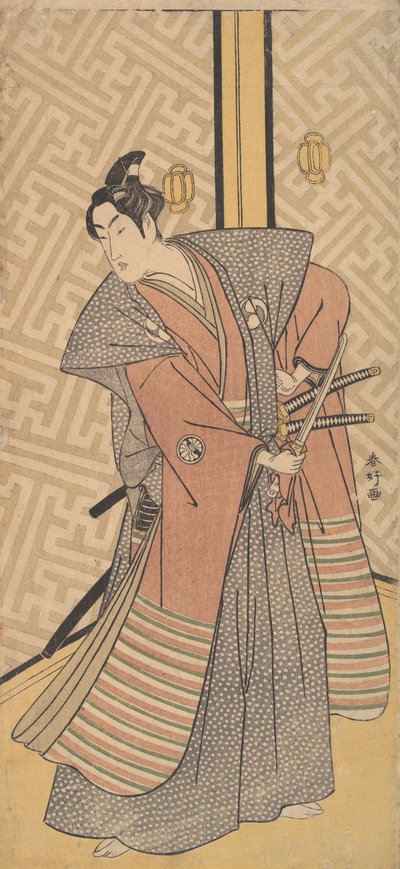 Tet rd Segawa Kiku női tagja, Tee Road f Anya és gyermek hatalom, 1787. alkotó: Katsukawa Shunko