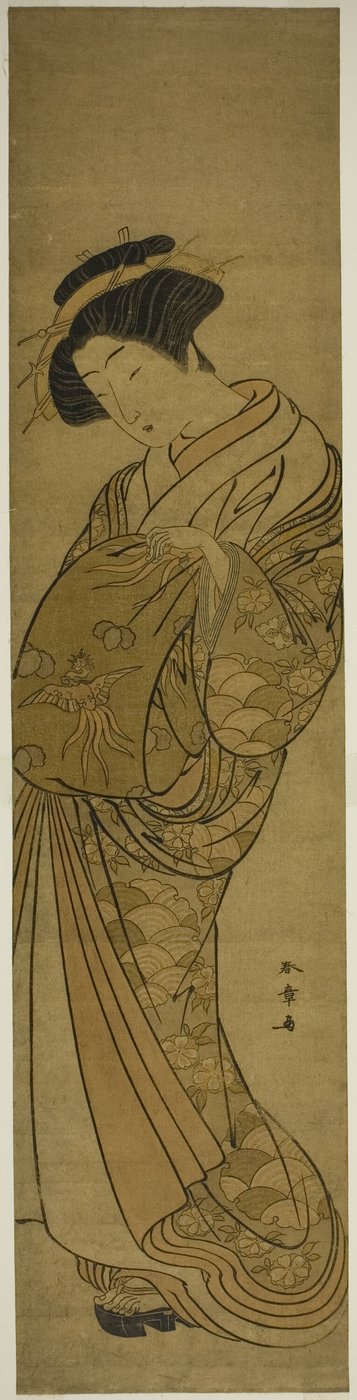 A Matsubaya udvarhölgye alkotó: Katsukawa Shunsho