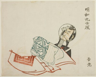 Ichikawa Danjuro V alkotó: Katsukawa Shunsho