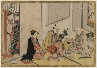 Belső jelenet alkotó: Katsukawa Shunsho