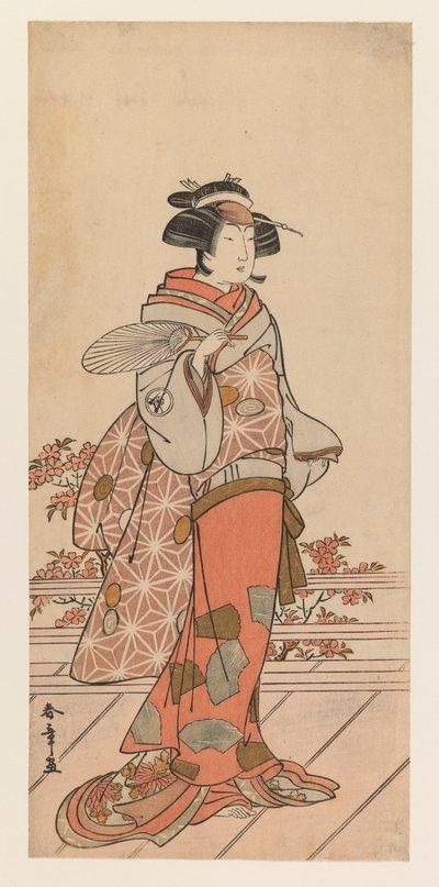 Iwai Hanshiro IV, 1785 körül (színes fatömbnyomat) alkotó: Katsukawa Shunsho