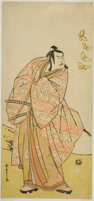 tee a c and r Ota ni hiroji ii s roll new ro and seb tag póló fizető virág oed Masakado fesztivál, fellépés a te tee Ichimura tee tag tee rendezvény kapuján, 1789 alkotó: Katsukawa Shunsho