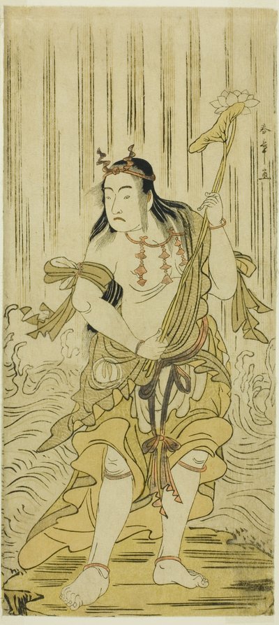 Gyere és változtasd meg a brokát puhaságát, lépj fel a tee Nakamura tee member th, 1780-ban alkotó: Katsukawa Shunsho