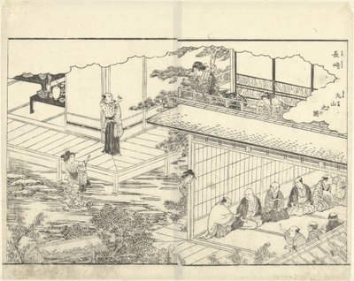 Maruyama Inn Nagasaki Nagasaki Maruyama Nozu alkotó: Katsukawa Shuntei