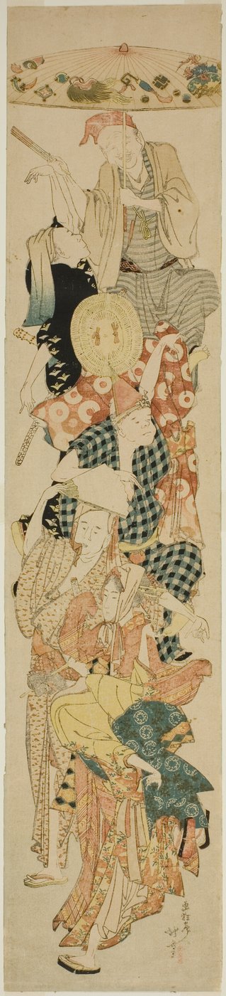 Bon Festival Dance alkotó: Katsushika Hokusai