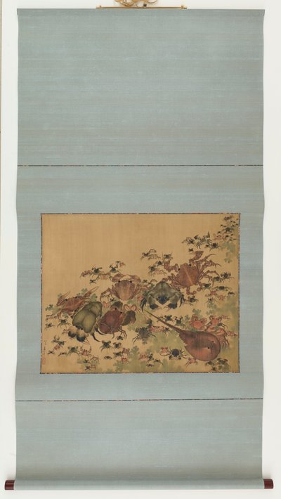 Rákfélék, Edo-korszak, 1825-1830. alkotó: Katsushika Hokusai