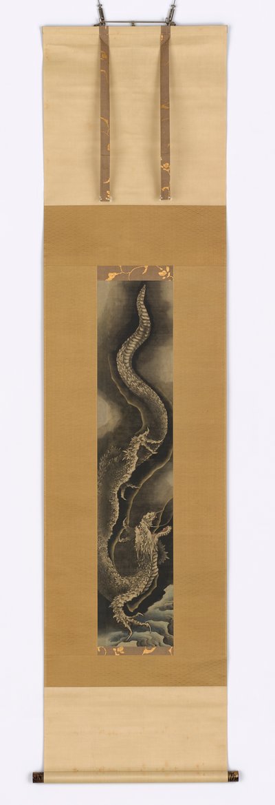 Leszálló sárkány, 18. század vége-19. század eleje. alkotó: Katsushika Hokusai