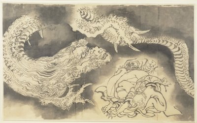 Sárkány alkotó: Katsushika Hokusai