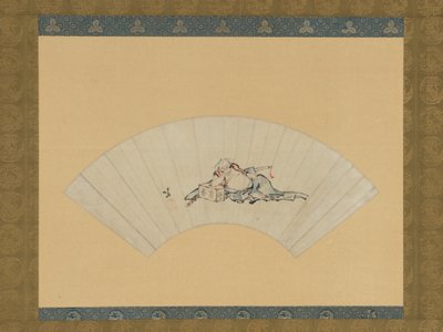 A részeg Asaina alkotó: Katsushika Hokusai