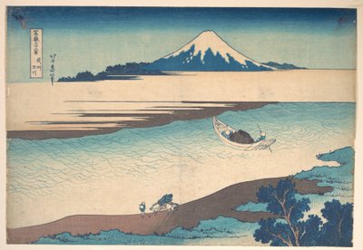Fuji – A Tama-folyó, Musashi tartomány, a „A Fuji-hegy harminchat látképe” (Fugaku sanjūrokkei) című sorozatból alkotó: Katsushika Hokusai