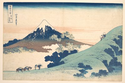 A Fuji-hegy az Inume ()-hágóról alkotó: Katsushika Hokusai